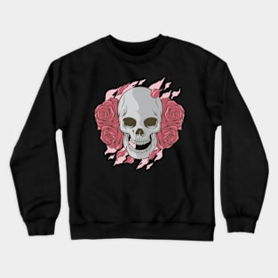 Love Skull Halloween Crewneck Sweatshirt